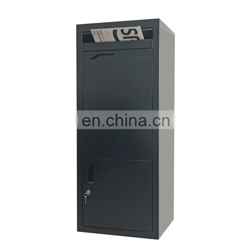 New style Germany Wholesale Tall Large Metal Outdoor Newspaper Letter Box Postbox Mailbox