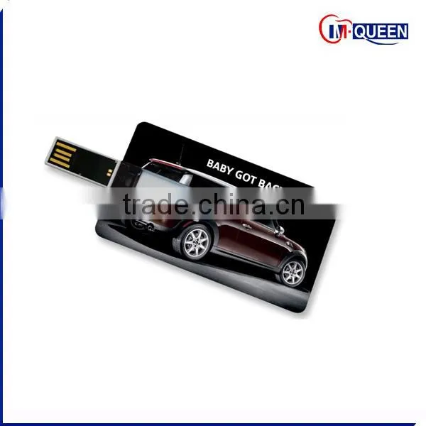 Logo Printing New USB Flash Drive Card Shape 4gb 8gb