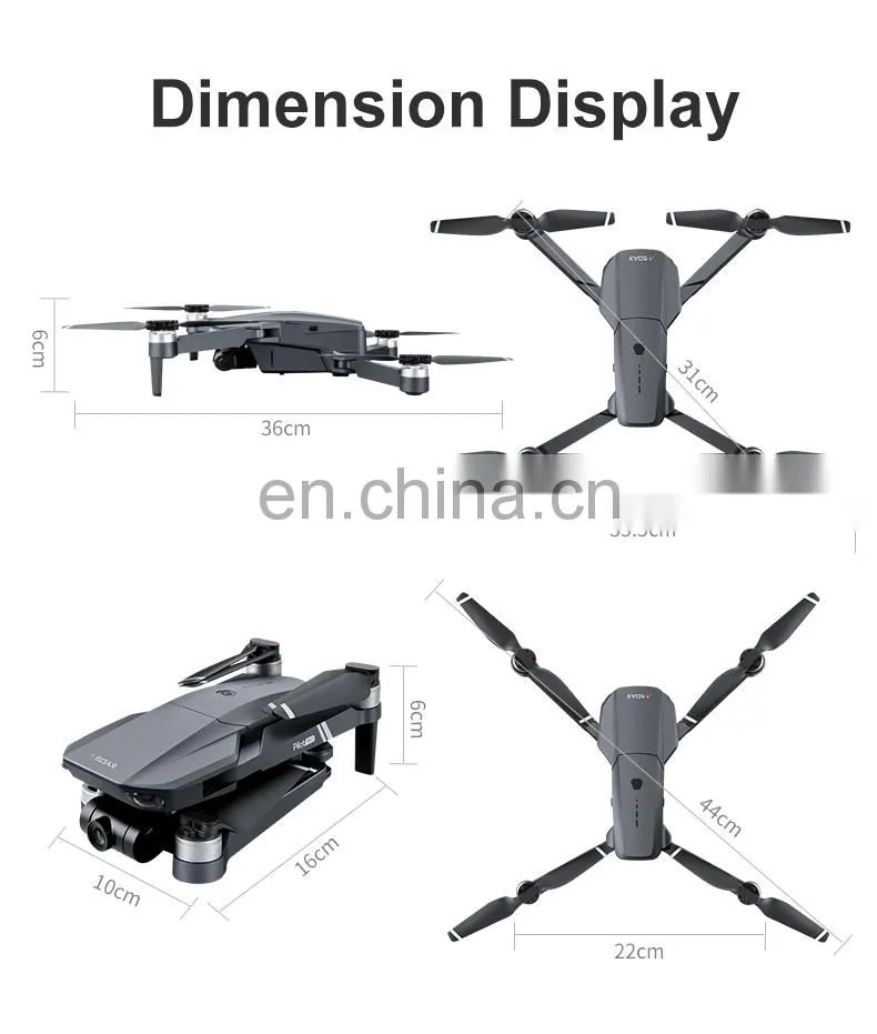 JJRC 2-Axis Gimbal X19 Pro Brushless Motor Obstacle Avoidance Professional Drones with 4K Camera and GPS