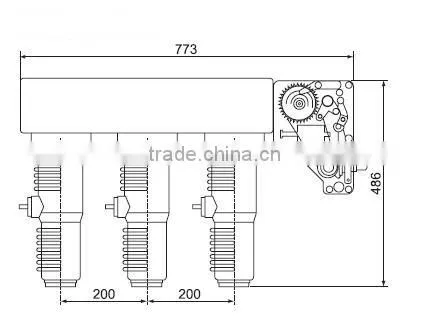 Vacuum circuit breaker specifications ZN100-12/T630-20 Indoor Vacuum Circuit Breaker