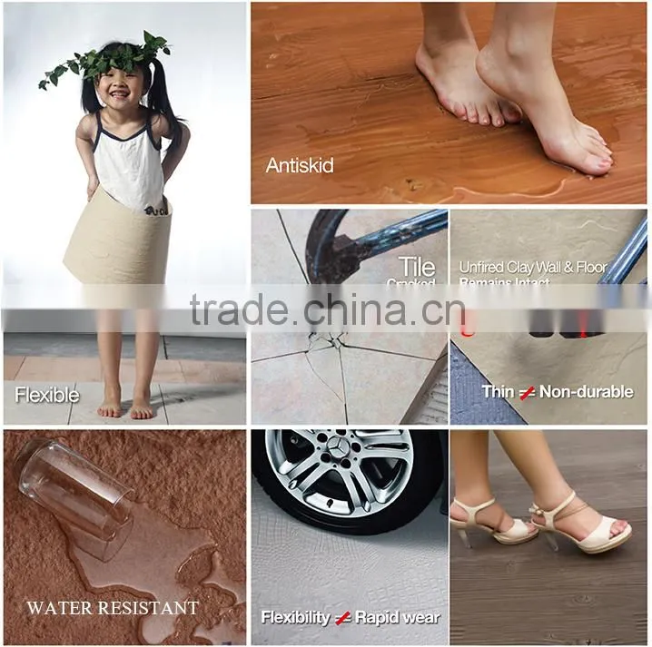 fashion and beautiful flexible waterproof antiskid waterproof breathability durability croco facade wall tile