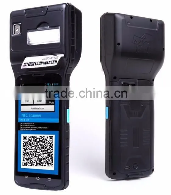 Android POS Handheld RFID Reader Printer for Parking System/Retail System/Logistic System