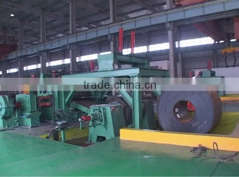 Heavy-duty metal coil slitting line