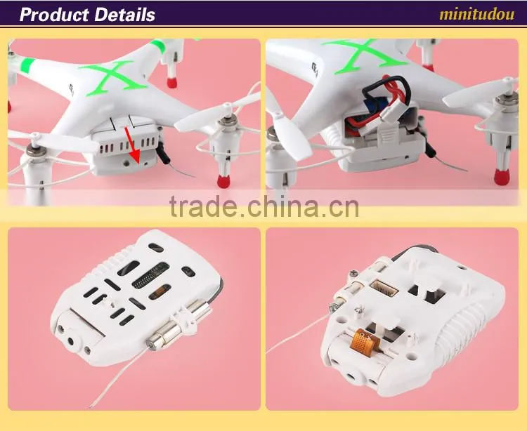 2014 Newest style cx-30W 2.4G 4CH Midium Size RC Quadcopter By wifi controll