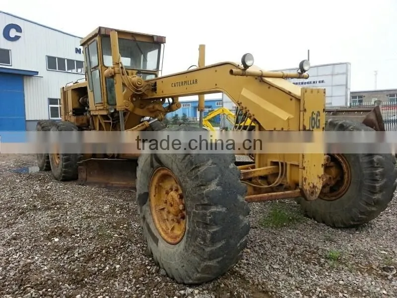 used good condition motor grader cater 16G in shanghai