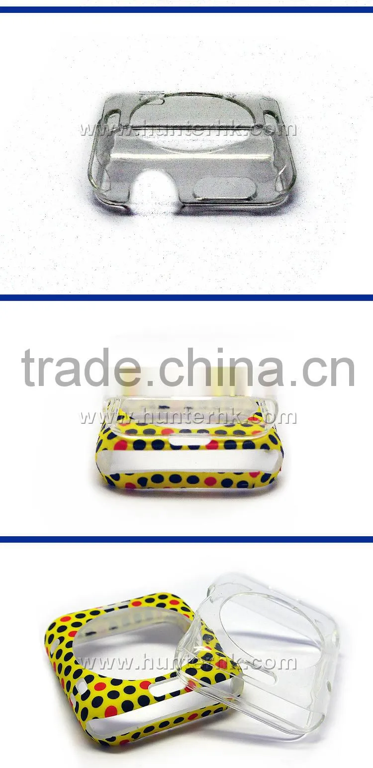 2015 Newest Protective Crystal PC Cover for iWatch