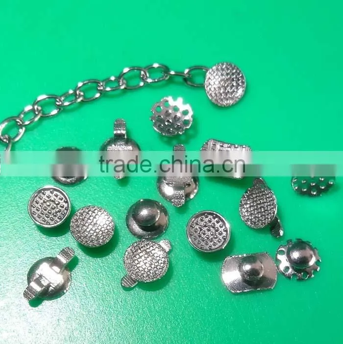 Bondable lingual buttons/orthodontic lingual material/orthodontic manufacturer