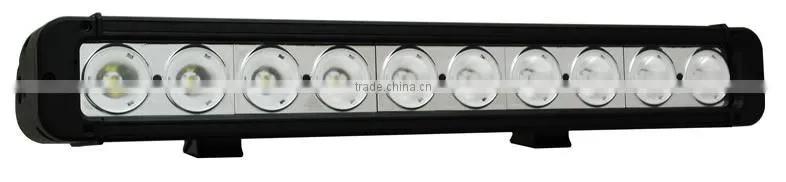 Auto parts hot selling accessories combo beam led offroad light bar single row led light bar 100w 17.4inch