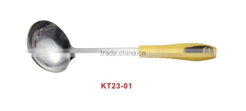 stainless steel soup ladle