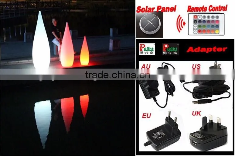 Solar LED light with remote control YXF-2580S