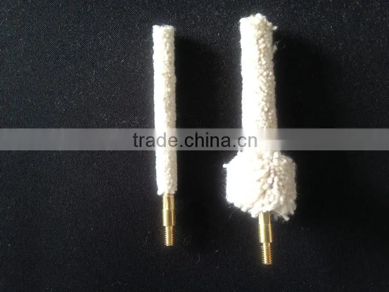 Cotton sweeping brush for Gun