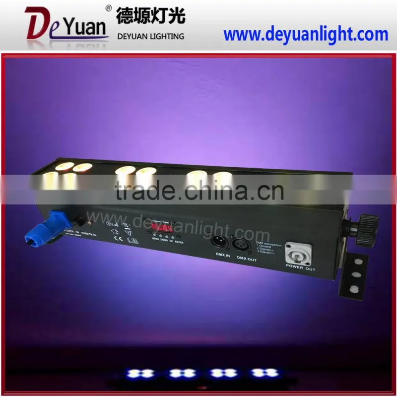 16pcs RGBW 4 in 1 led bar light wireless led uplighting for weddings
