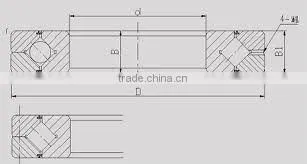 Ultra thin high precision of cross roller bearing