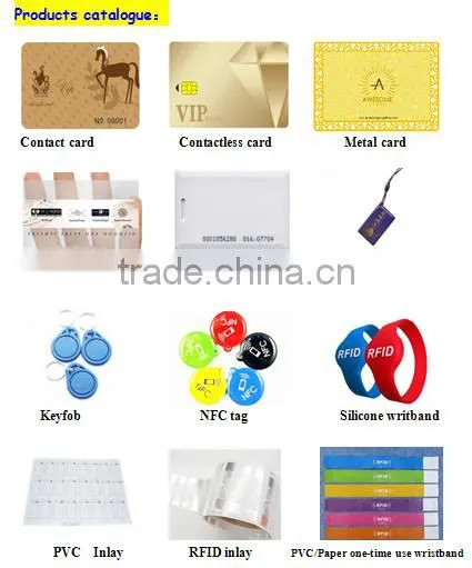 RFID PVC Mini Card for Time Attendance