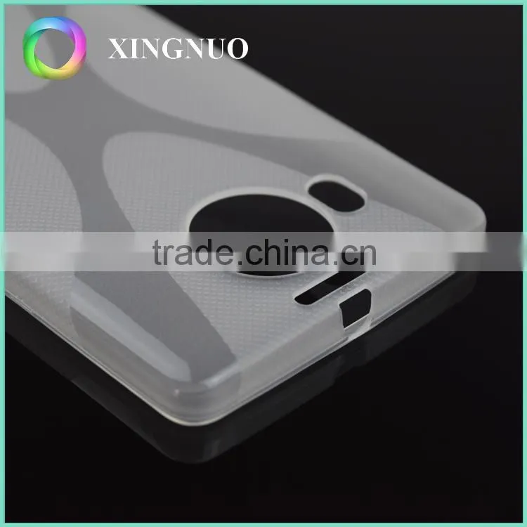 Slim Transparent Crystal Clear TPU Back Cover for Microsoft Lumia 950XL