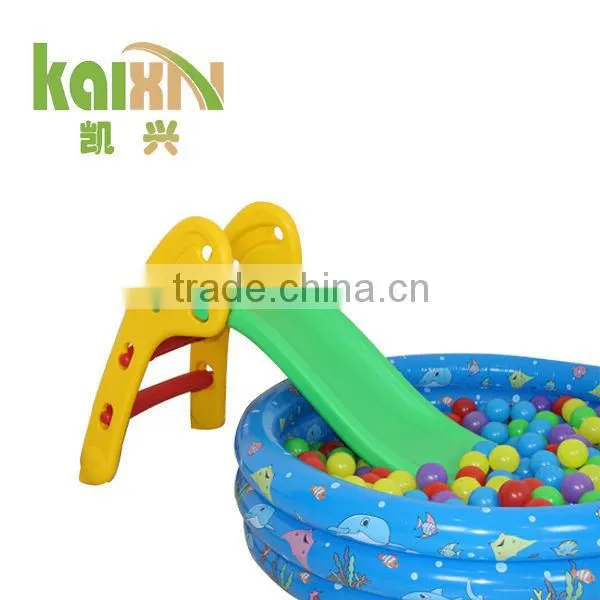 Outdoor Happy Water Slide And Swing And Ball Pool Set For Kids