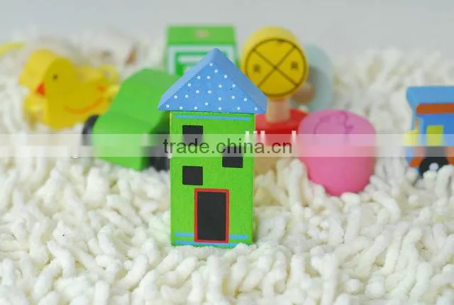 wooden string beads toy toys for kid educational