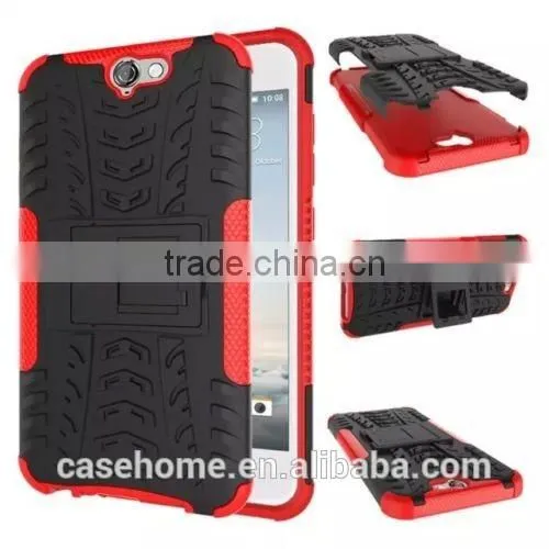 New Hot sale Shockproof Armor Impact Rugged Hybrid back case cover for htc one m7