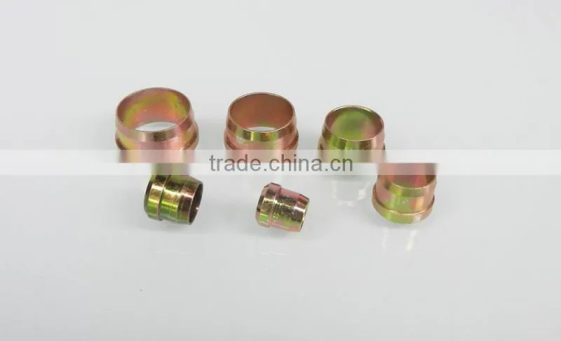 Carbon steel fitting three pieces fitting for nylon tube