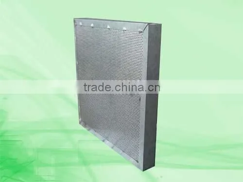 Activated carbon cassette filter