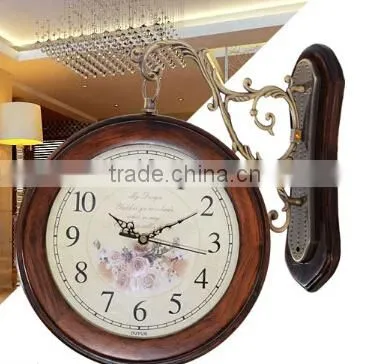 Double Sided digital prayer time wall clock