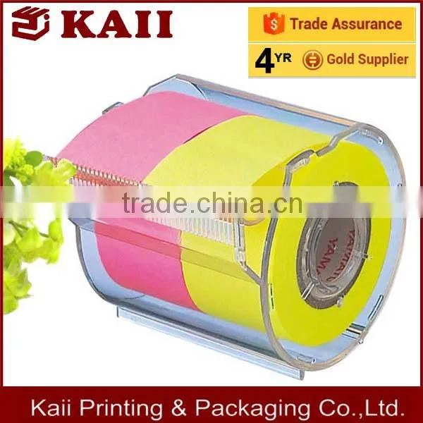 factory price and fast delivery sticky note rolls, promotional gift sticky note rolls, for business advertising and office note