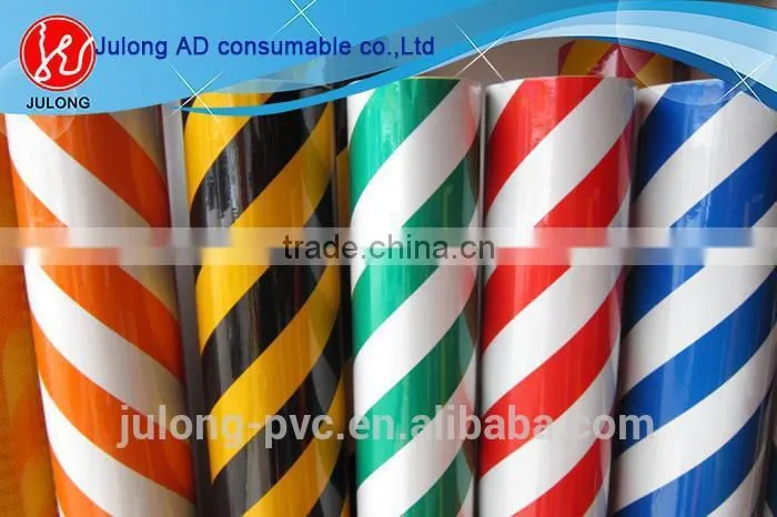 Good quality two colors safety reflective sheeting film for truck,road signs Guangzhou