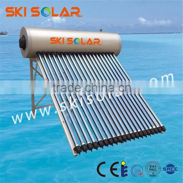 solar working station split pressurized solar system solar water heater