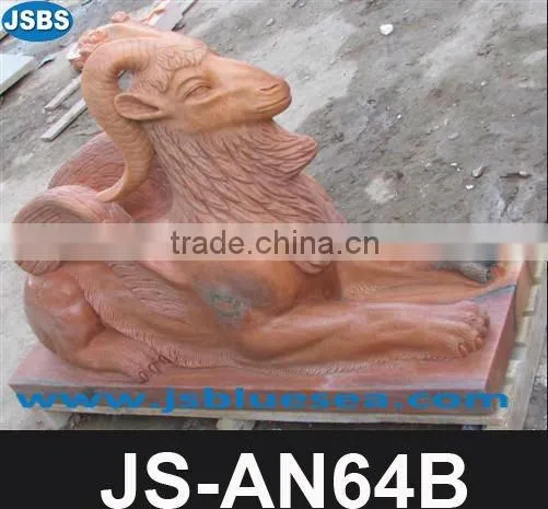 White marble puppy statue