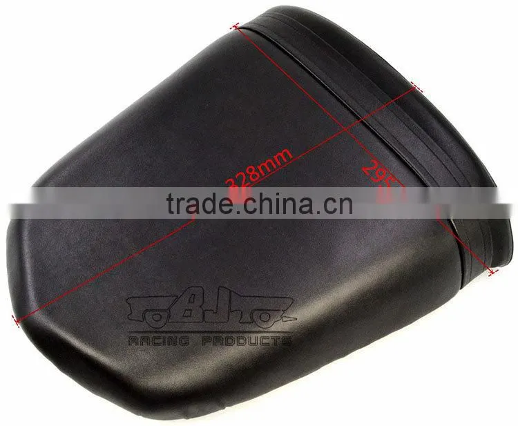 BJ-SC02-K4/04 For Suzuki GSXR 600/750 K4 Black Leather Motorcycle Side Seat Cushion