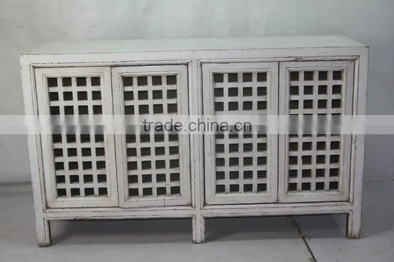 Chinese Antique Furniture/ Louver Door Cabinet
