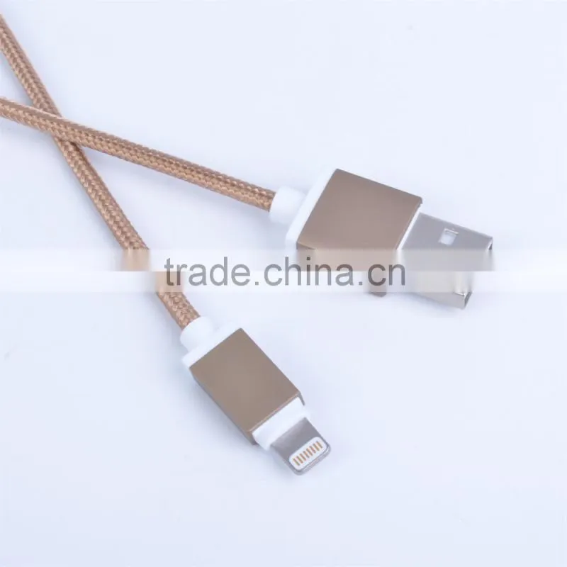 Original MFI cable supplier for Braided MFi Certified Reliable Charging and Syncing mfi usb data cable for all apple Devices