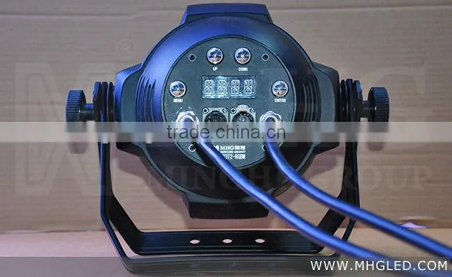 Waterproof LED Par Light Zoomable RGBW