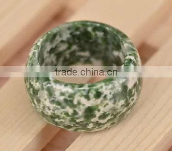 Mixed Different Style of Gemstones Rings Fashion Natural Stone Jewelry Ring