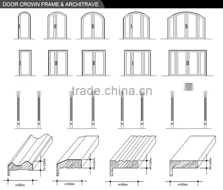 home exterior doors/ 2 panel wood doors white door