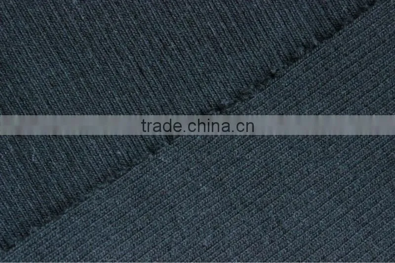 Flat knitting machine cotton spandex rib