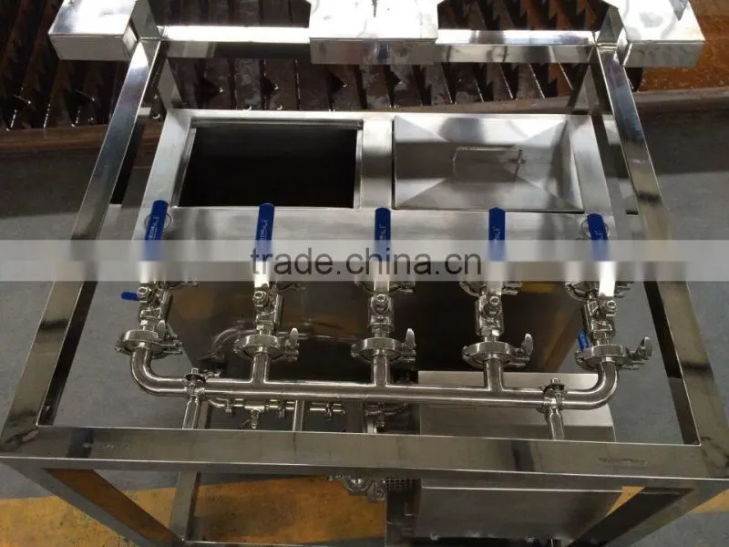 Stainless Steel 180L keg washer with agitator