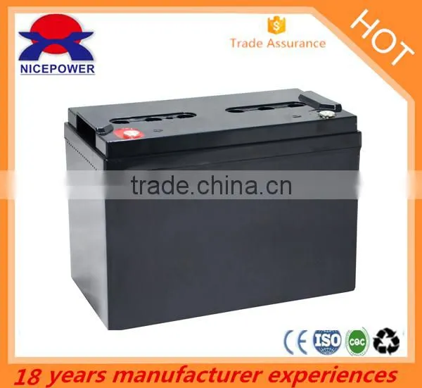2015 Caton fair lead acid battery price 12v 80Ah solar street light battery