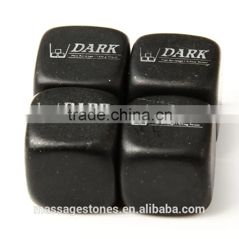 Customized Product Type and Natural Stone Material Ice Cube Rocks for Whisky Lovers
