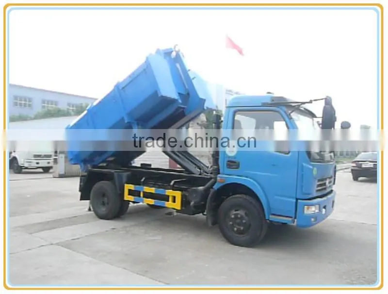 Garbage disposal container truck Arm Roll Refuse Truck wirh Garbage Container