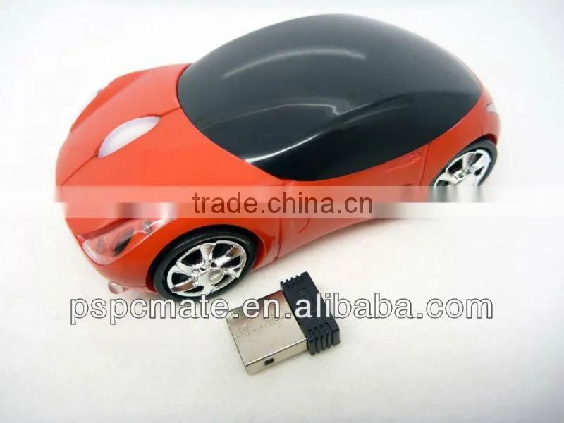 Yellow Optical car shape wirless mouse/usb car mouse