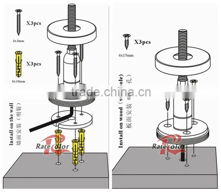 2014 The latest fashion for the Hotel/ School/ Hopital CE RoHS LED wall Lamp