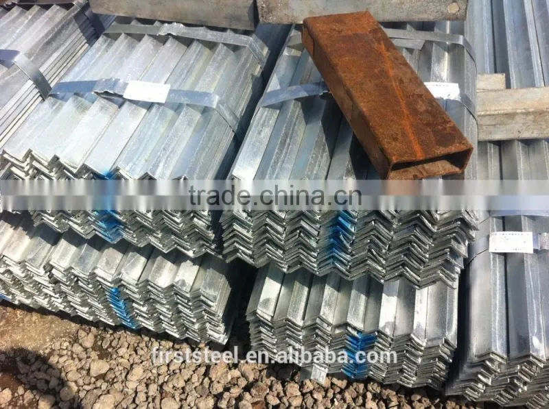 manufactory professional service galvanized steel angle bar