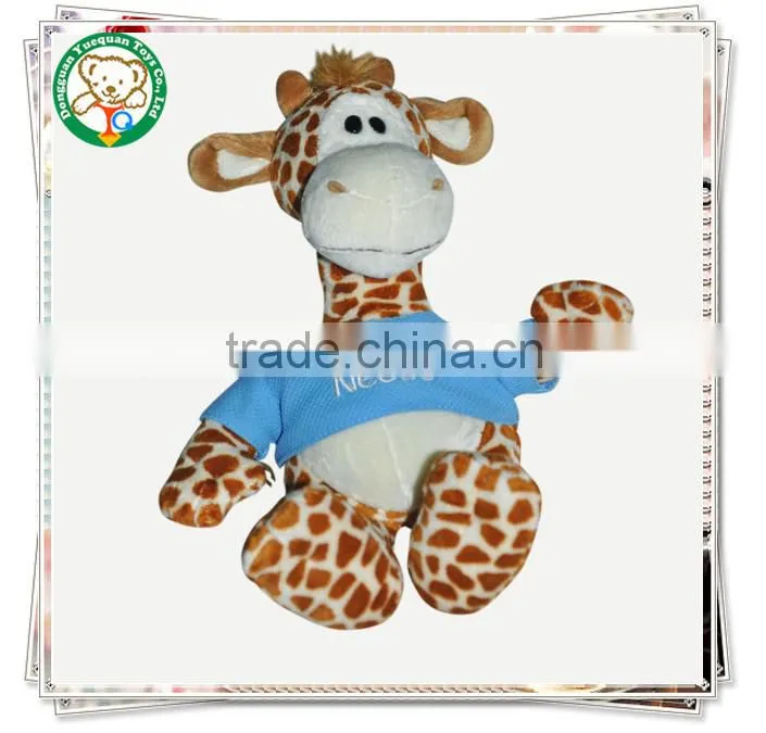 OEM high quality with stuffed Giraffe toy