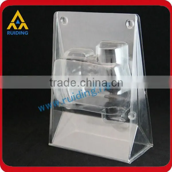 clear plastic tube box with handle