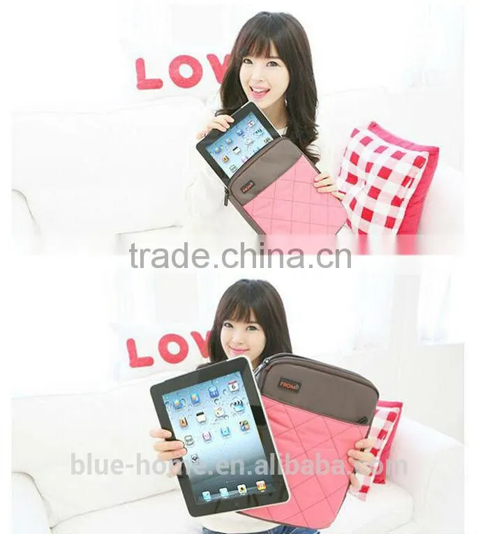 Hot new portable zipper document pouch Trip document file organizer bag with handle for ipad