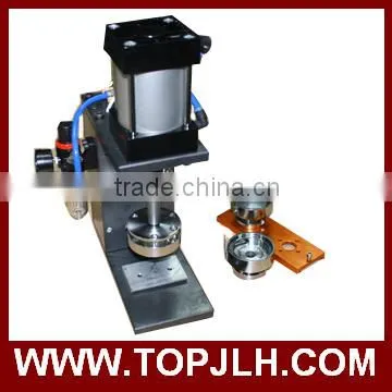Automatic pin badge maker machine