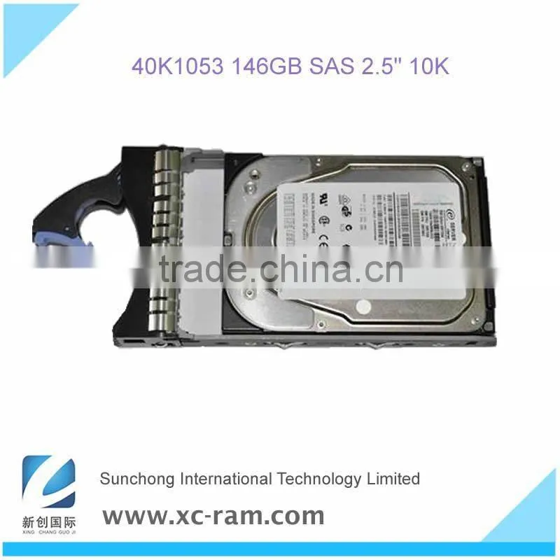 Server HDD 40K1053 for IBM, 146GB 10K 2.5" Hot-Plug SAS hard drive disk