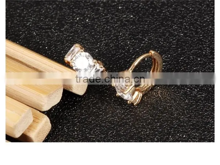 2016 fancy ladies latest design gold earings earring findings