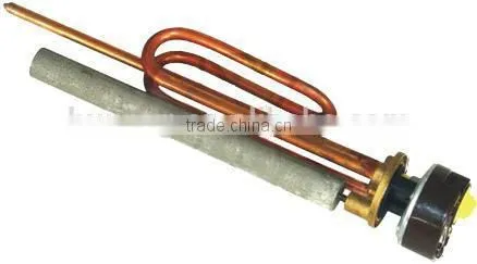 Electrical heater element for water heater, heat element, copper heater